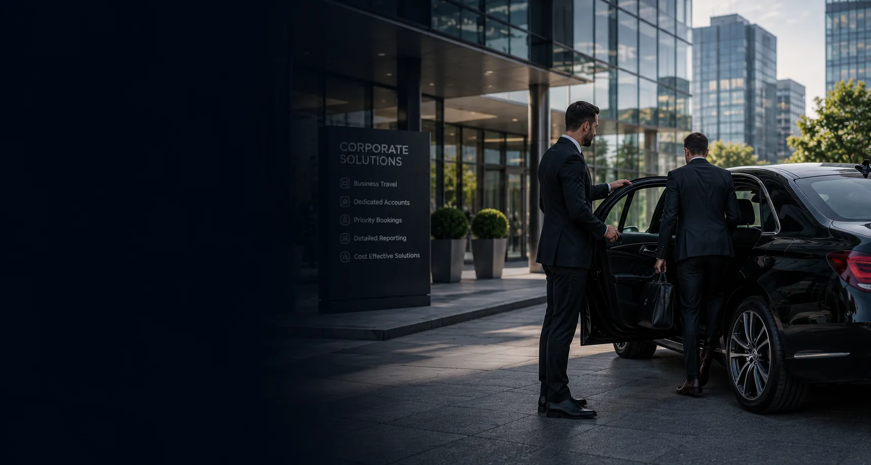 Corporate taxi accounts